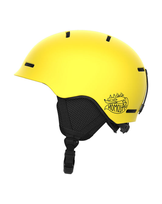 Salmon Orka Junior Ski Helmet - Vibrant Yellow
