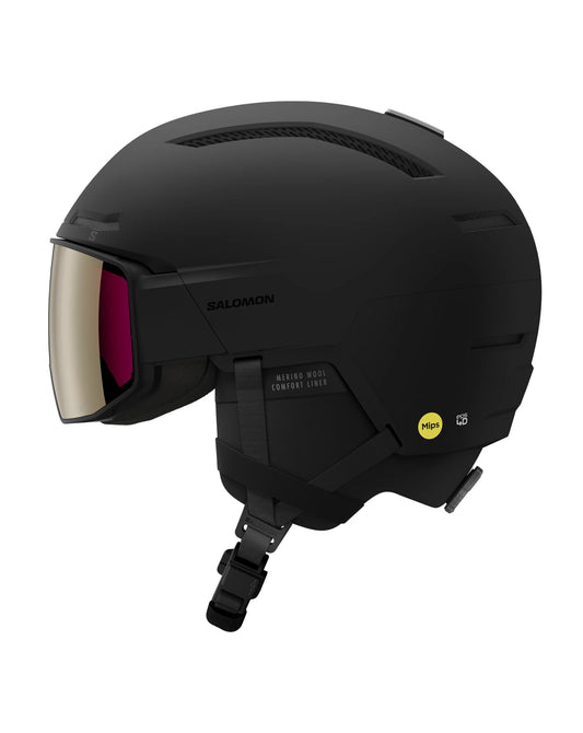 Salomon Driver Prime Sigma PL MIPS Ski Helmet - Black