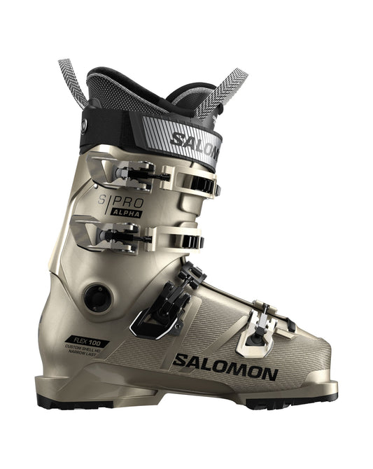Salomon S/Pro Alpha 100 Women's Ski Boots - Light Bronze