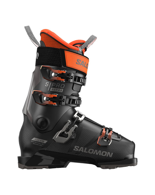 Salomon S/Pro Supra 110 Ski Boots - Black/Grey/Orange
