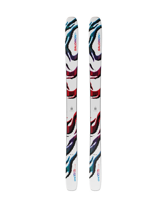 Salomon S/Lab QST Blank Ski - White/Red