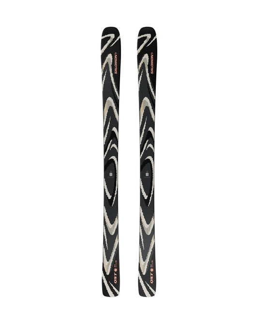 Salomon QST 94 Skis - Black/Almond Milk