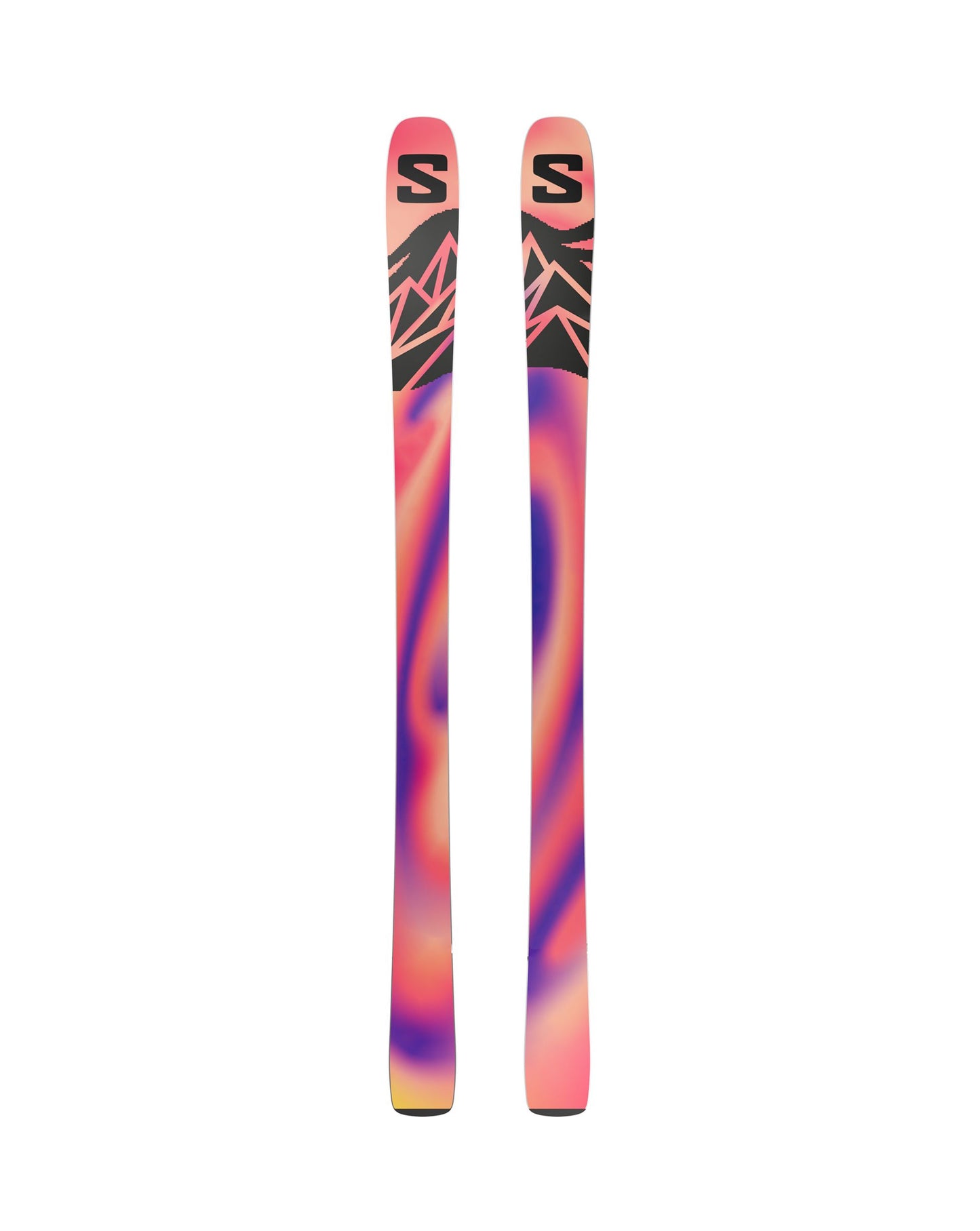 Salomon QST 94 Skis - Black/Almond Milk