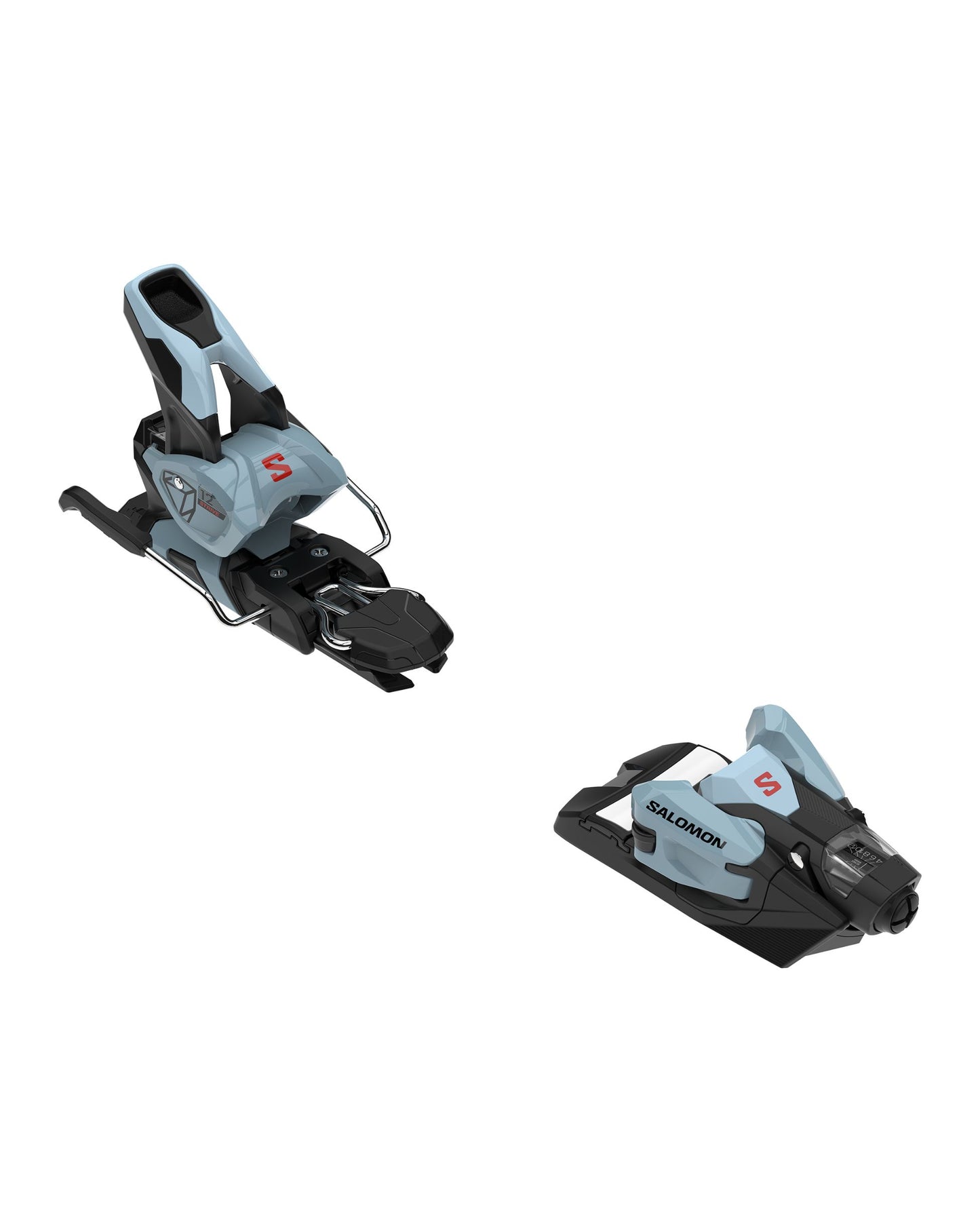 Salomon Strive 12 GW Ski Bindings - Aqua/Black