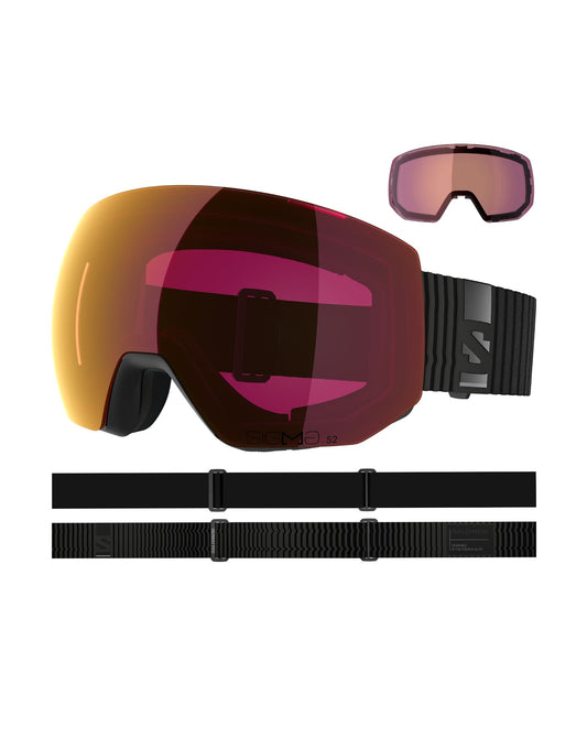 Salomon Radium Pro Sigma Ski Bindings - BLACK/PR/LB