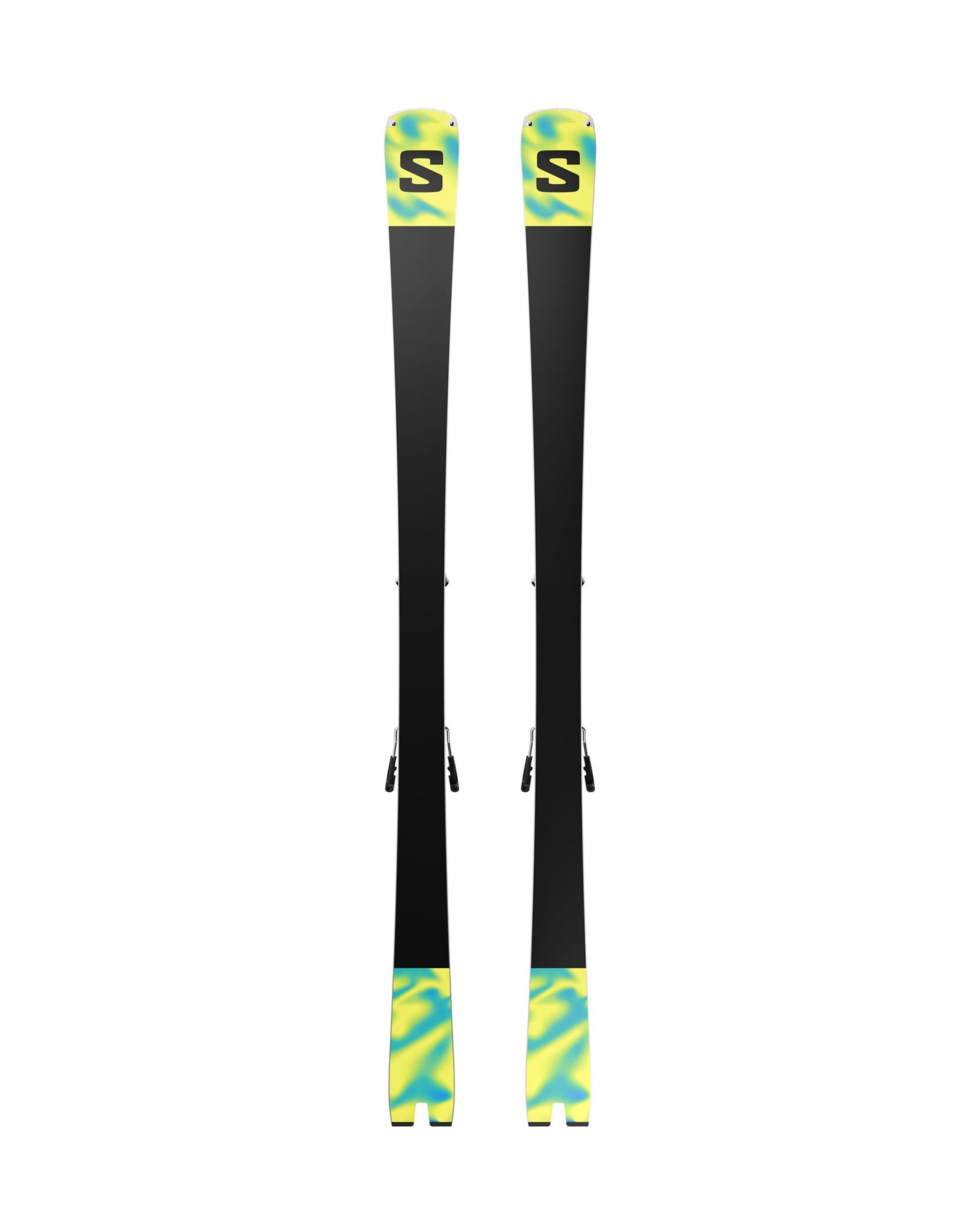 Salomon Addikt Pro 76 + MI12 Skis - Wht/Turq