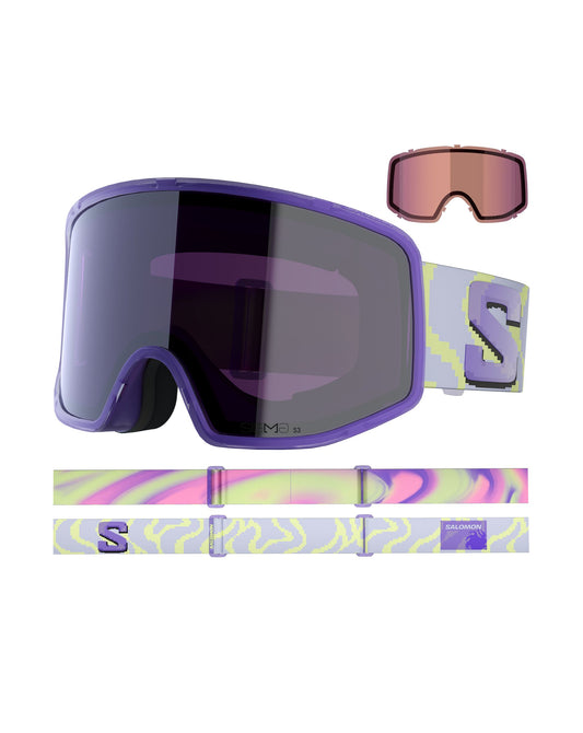 Salomon Sentry Pro Sigma Ski Goggles - Ultra Violet/ Sky Blue/ Light Blue