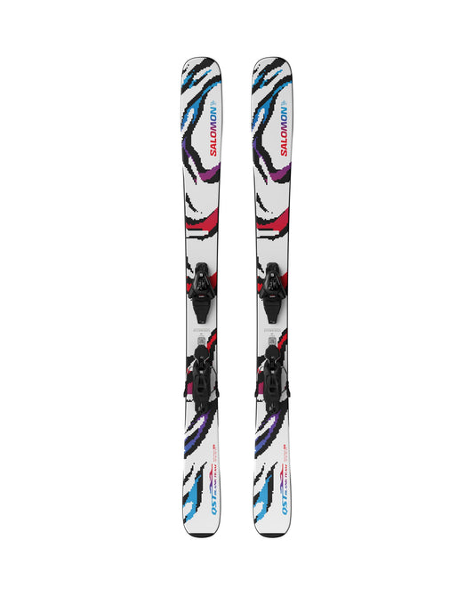 Salomon QST Blank Team +L6 Skis - White/Red
