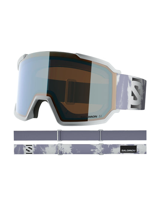 Salomon S/View 3 Ski Goggles - Ice Flow/Light Blue
