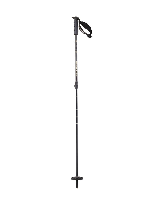 Salomon Steep Vario S3 Ski Poles - Black Ebony