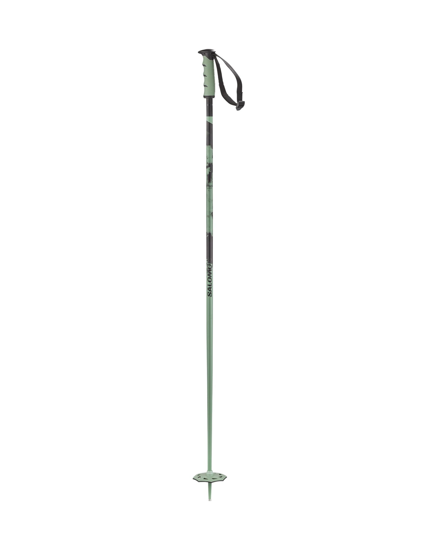Salomon Steep Ski Pole - Iceberg Green/Black