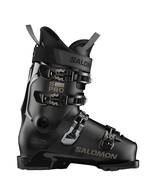 Salomon S/Pro Delta 100 Men's Ski Boots - Black/Black