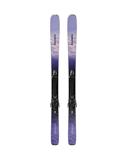 Salomon Stance 84 + M11 Women's Skis - Sweet Lavender