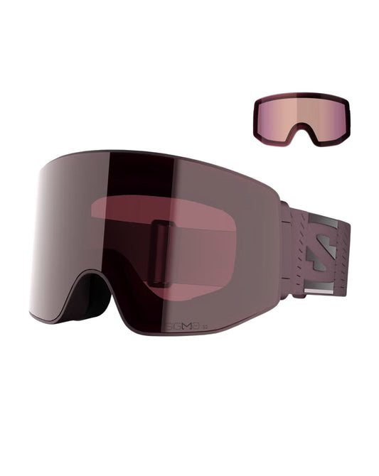 Salomon Sentry Prime Sigma Ski Goggles - Huckleberry/Copper
