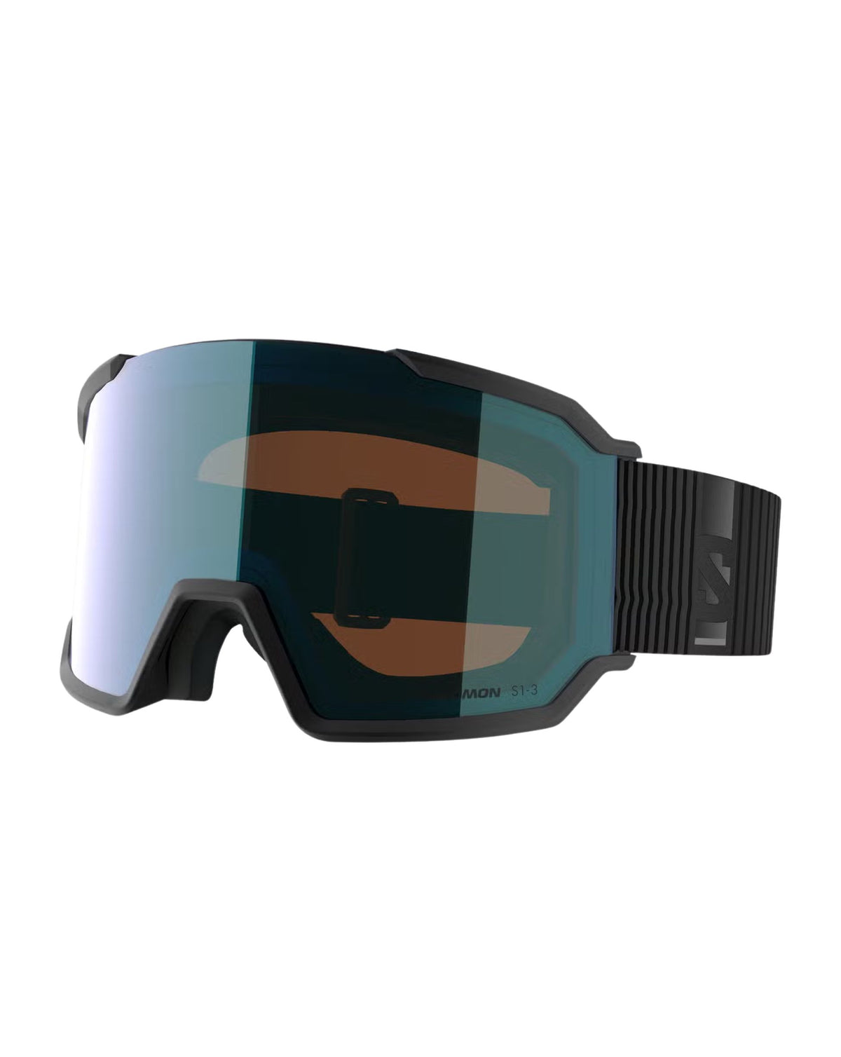 Salomon S/View 3 Photo Ski Goggles - Black Tech/Blue