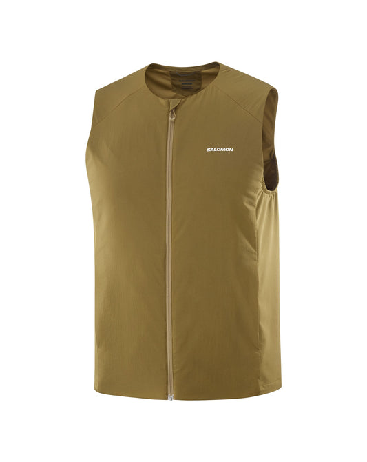 Salomon Men's Mountain Flex Hybrid Vest - Brilliant Olive