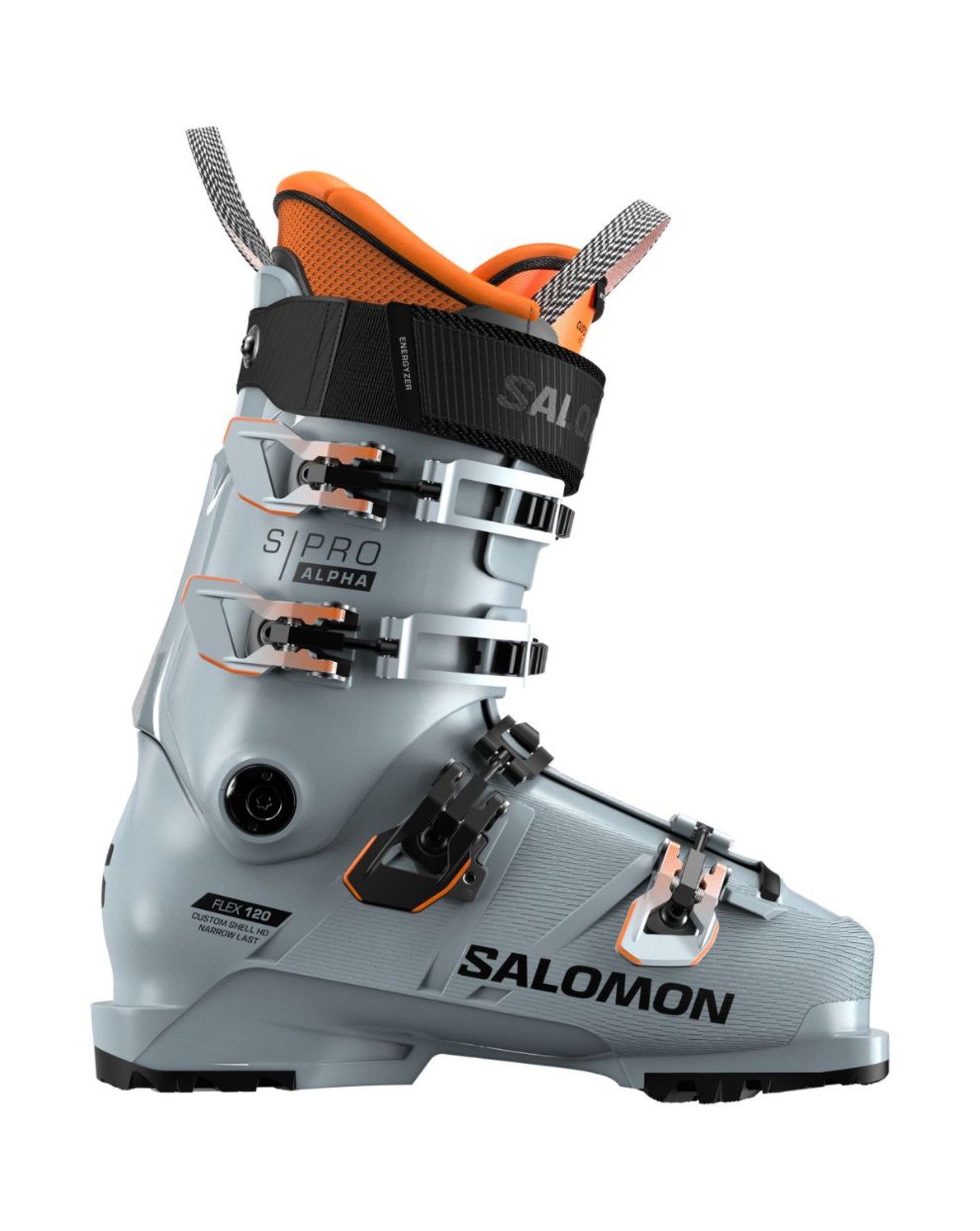 Salomon S/Pro Alpha 120 GW Ski Boots - Arona + Black + Orange Tiger