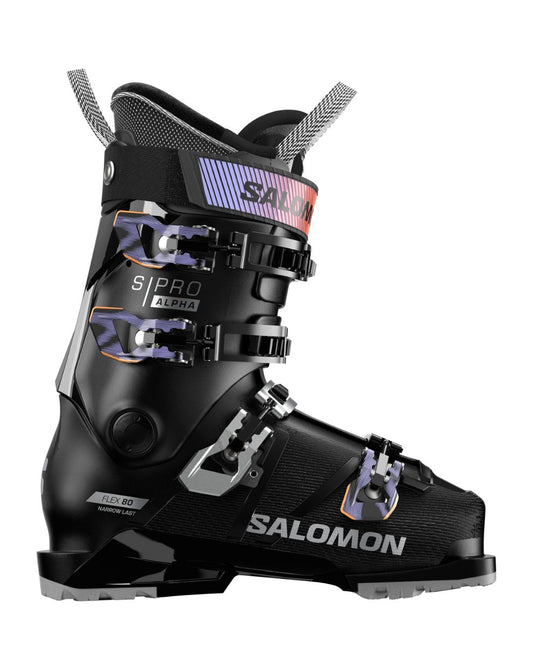 Salomon S/Pro Alpha 80 Women's Ski Boots - Black