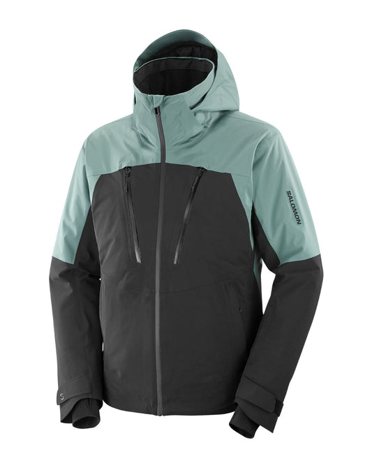 Salomon Men's Brilliant Jacket - Deep Black/North Atlantic