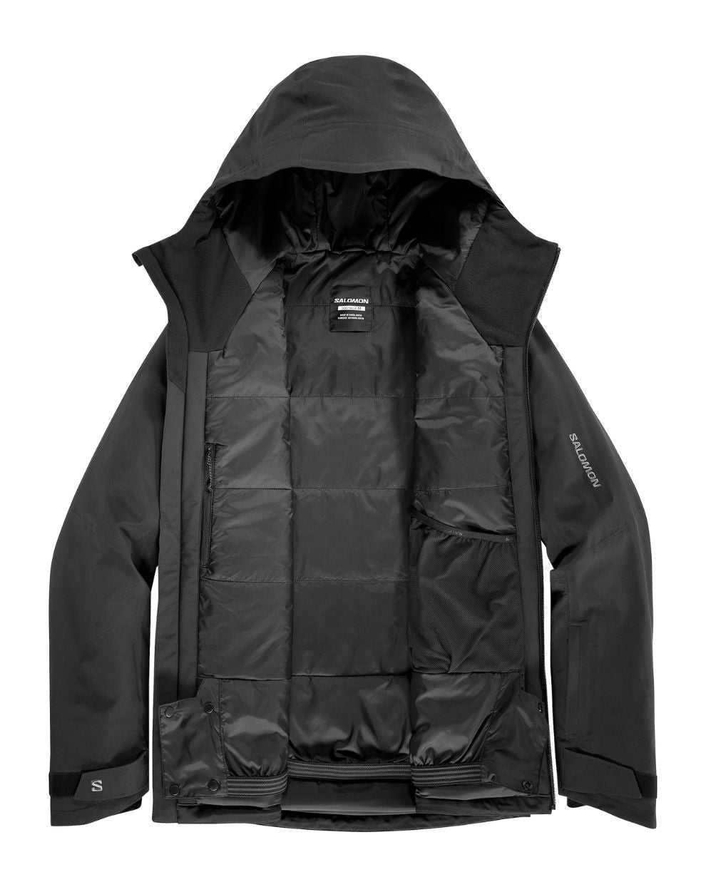 Salomon Men's Highland Jacket -Deep Black