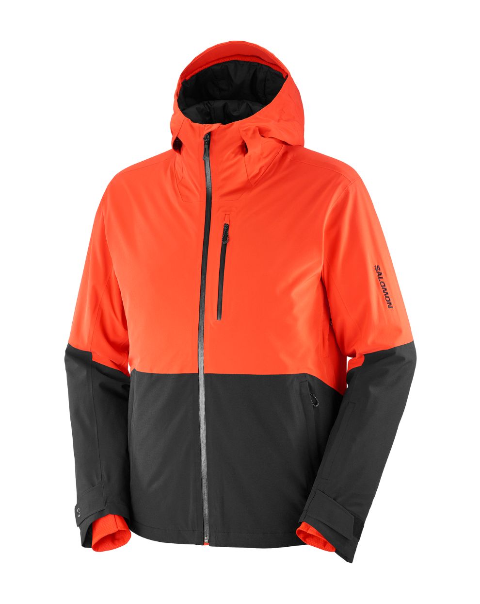 Salomon Men's Highland Jacket - Cherry Tomato/Deep Black