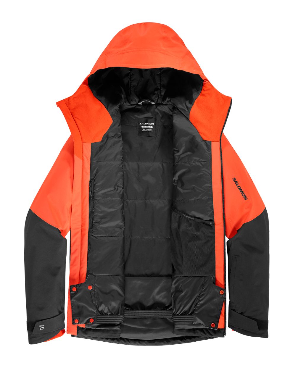 Salomon Men's Highland Jacket - Cherry Tomato/Deep Black