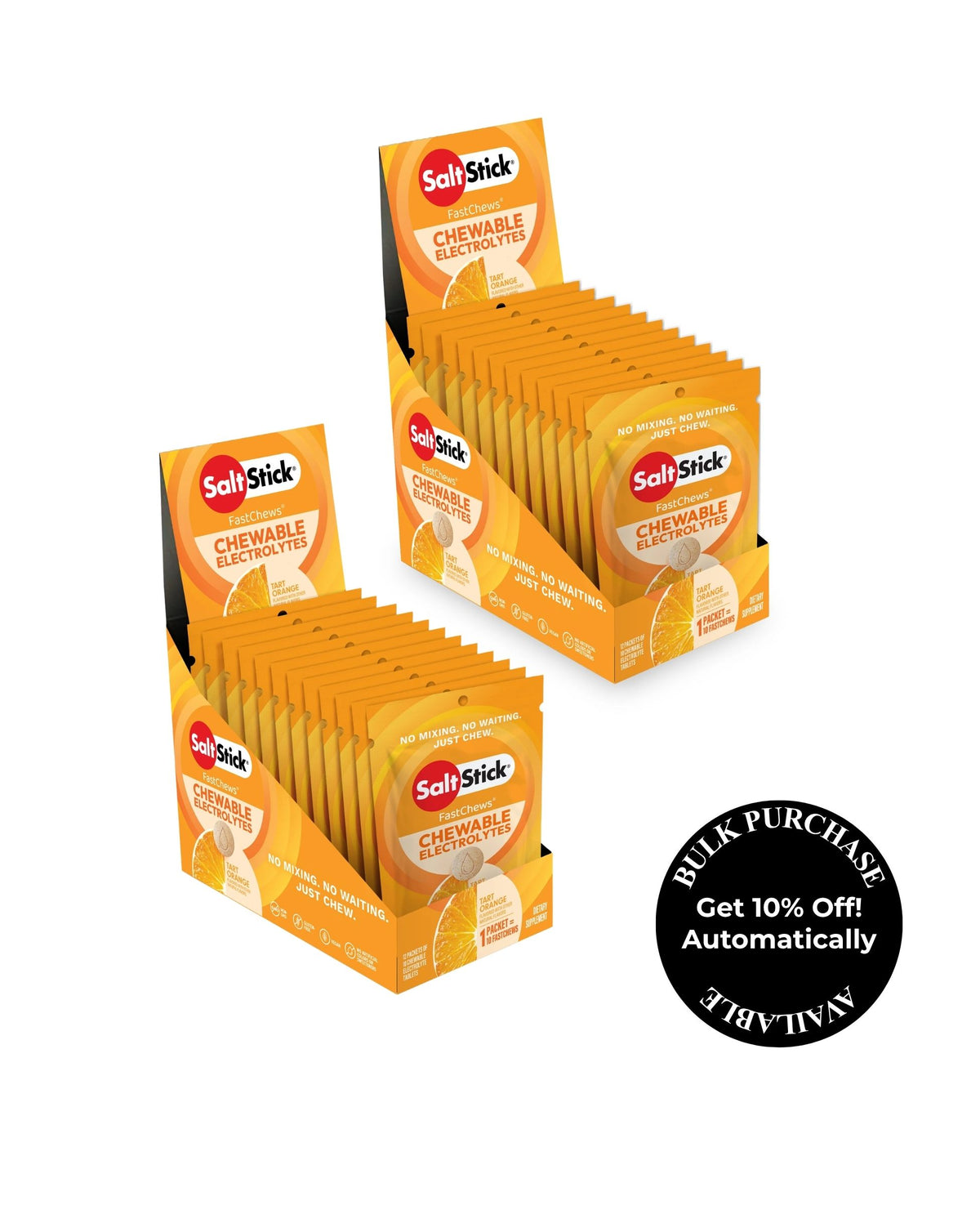 SaltStick FastChews Orange - 10ct