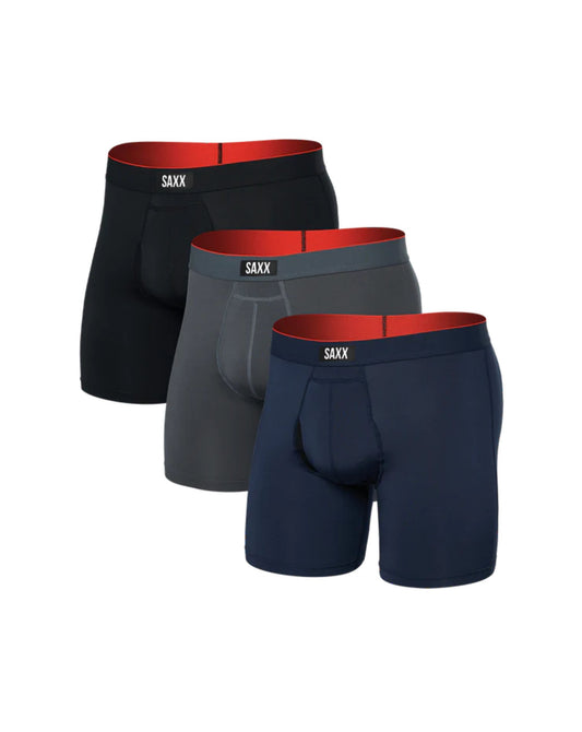 Saxx Multi Sport Mesh Boxer Brief Fly 3PK