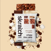 Skratch Labs Sport Crispy Rice Cake - Chocolate & Mallow
