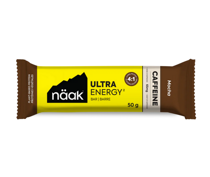 Naak Ultra Energy Bar Caffeinated - Mocha