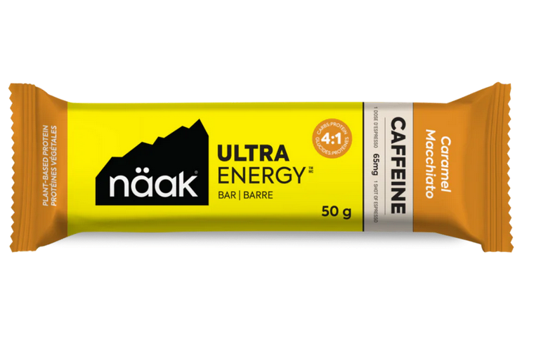 Naak Ultra Energy Bar Caffeinated - Caramel Macchiato
