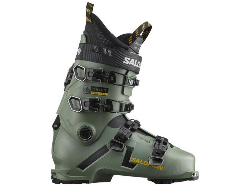 Salomon Men's Shift Pro 100 Ski Boots - Oil Green
