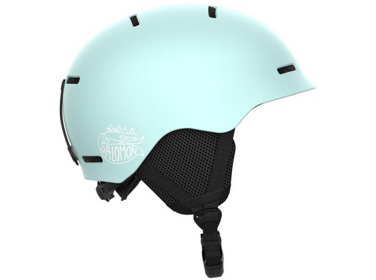 Salomon Orka Junior Ski Helmet - Bleached Aqua