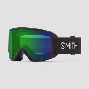 Smith Squad S Ski Goggles - Black/CPE Green Mirror