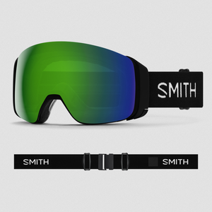 Smith 4D MAG Ski Goggles - Black/CPS Green Mirror