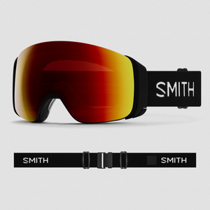 Smith 4D MAG Ski Goggles - Black/CPS Red Mirror