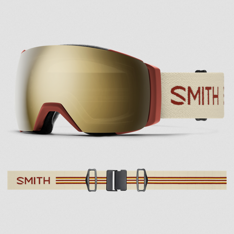 Smith I/O MAG XL Ski Goggles - Terra Slash/CPS BLK GLD Mirror