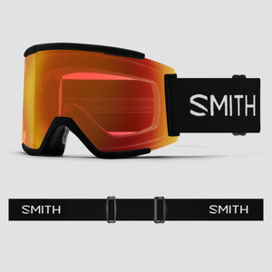 Smith Squad XL Ski Goggles - Black/CPE Red Mirror