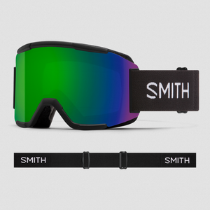 Smith Squad Ski Goggles - Black/CPS Green Mirror