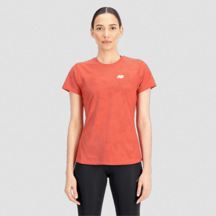 New Balance Women's Q Speed Jacquard Short Sleeve
