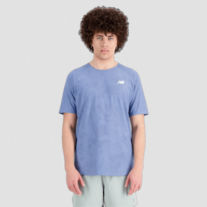 New Balance Men's Q Speed Jacquard Short Sleeve