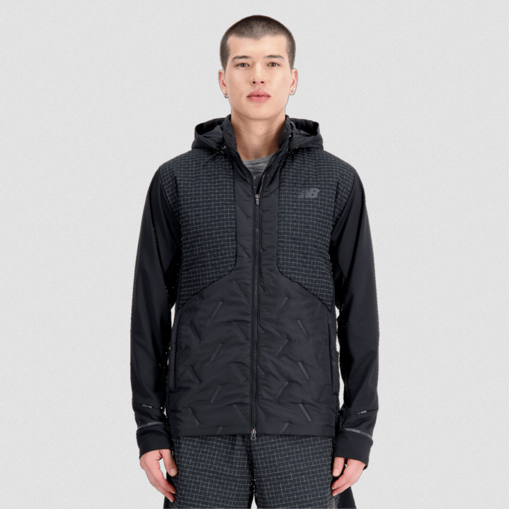 New Balance Men's Impact Run Luminous Heat Jacket