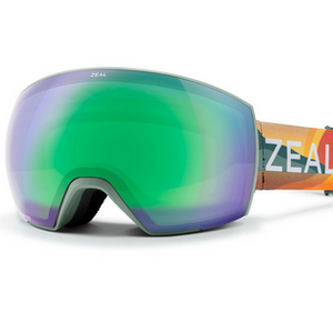Zeal Hangfire Ski Goggles - Daybreak/Jade Mirror