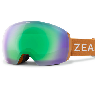 Zeal Portal XL Ski Goggles - Spice/Jade Mirror