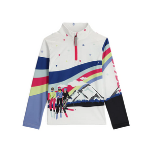 Spyder Junior Girls Surface 1/2 Zip Ski Jacket