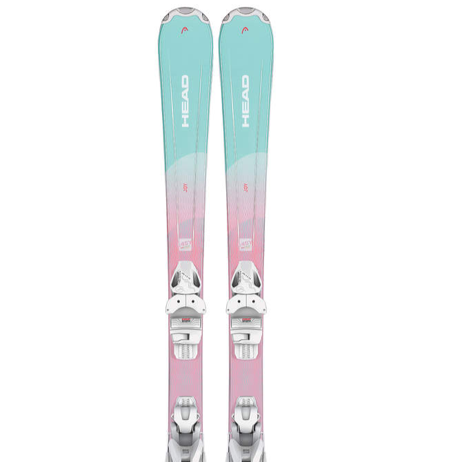 Head Junior Joy Easy Skis + JRS 4.5 GW Bindings