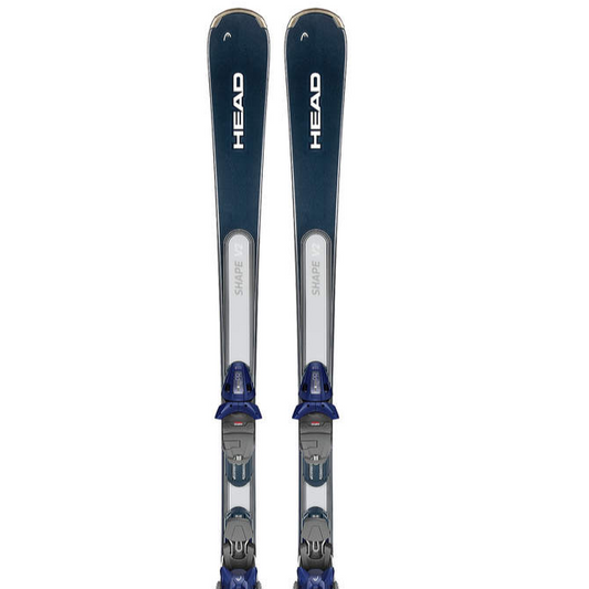Head Men's Shape V2 Skis + PR 11 GW Bindings