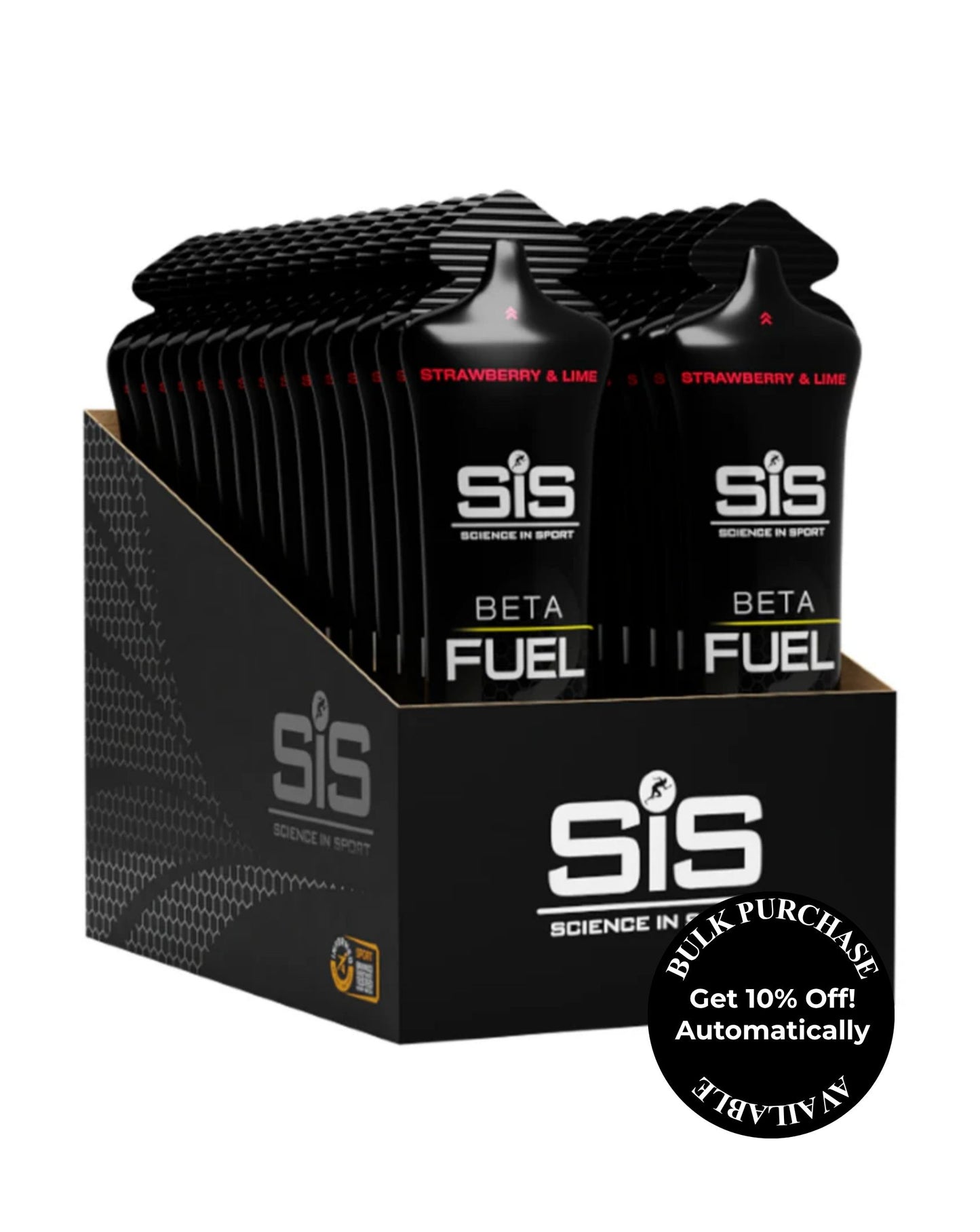 SIS Beta Fuel Gel 60ml - Strawberry & Lime