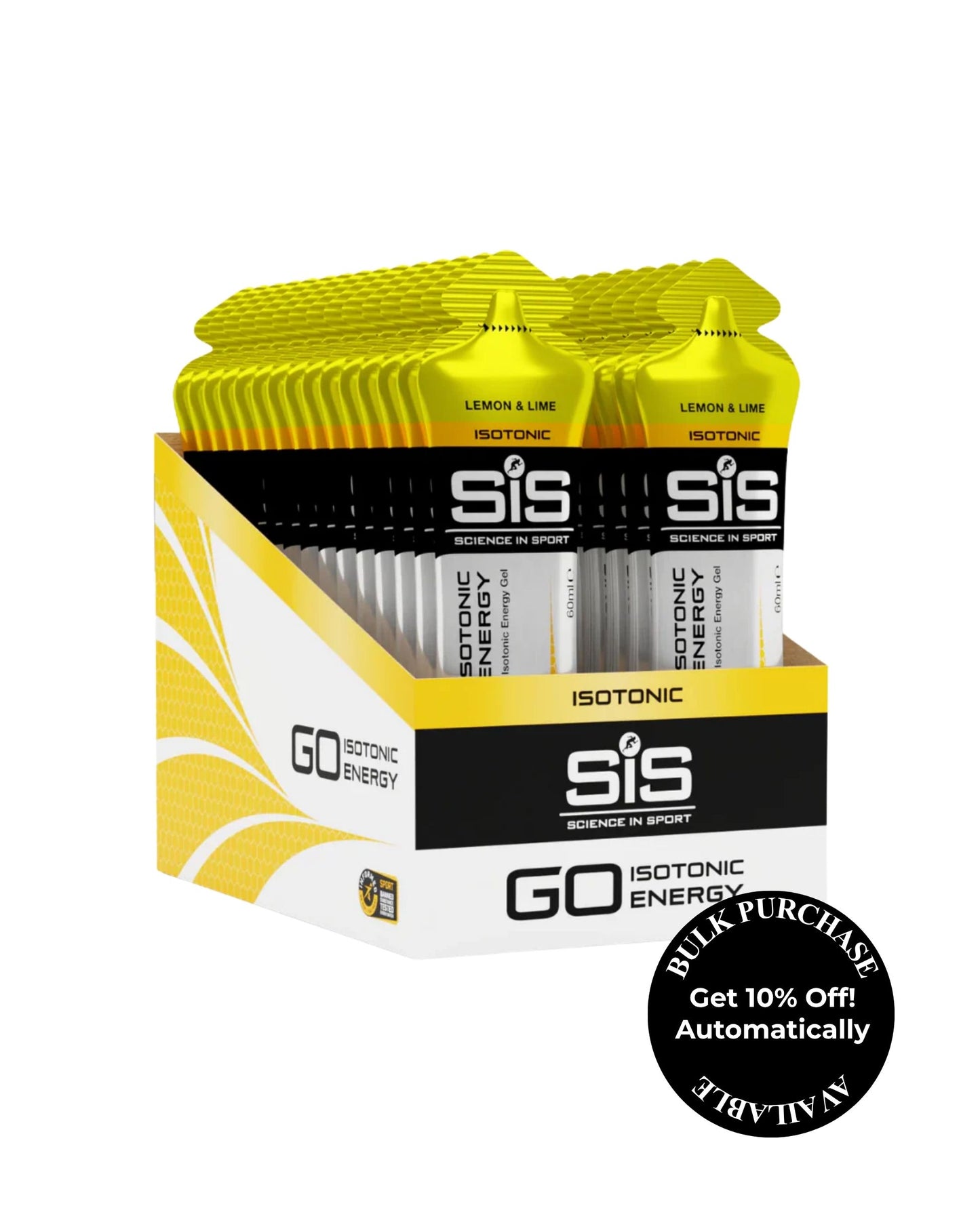 SIS GO Isotonic Energy Gel 60ml - Lemon & Lime