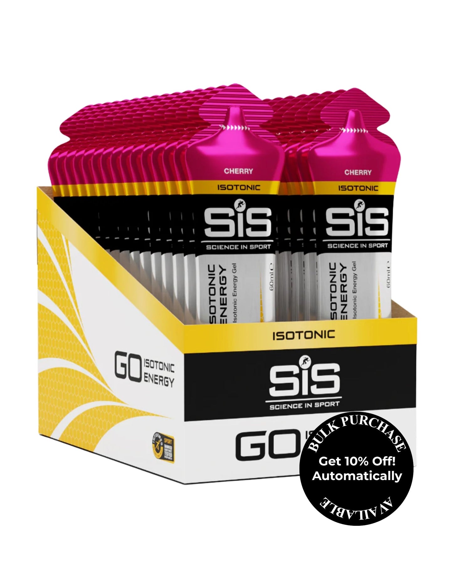SIS GO Isotonic Energy Gel 60ml - Cherry